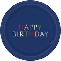 PLATE 9IN SIMPLE BIRTHDAY 8