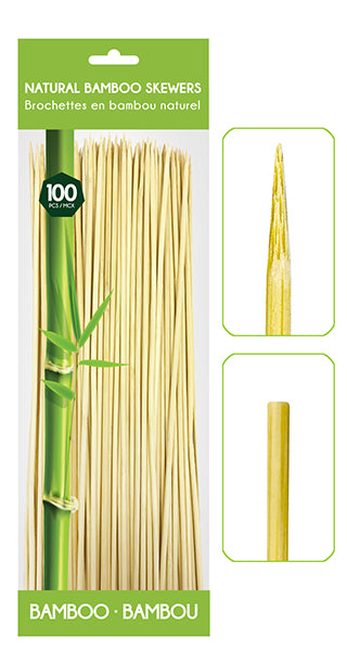Skewers BMABOO 10IN 100PC