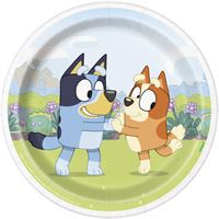 PLATE 7IN BLUEY