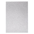 PAPER 8.5X11 GLITTER SILVER