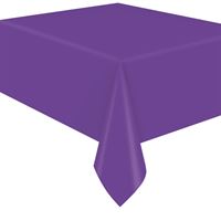 TABLECLOTH 54X108 NEON PURPLE