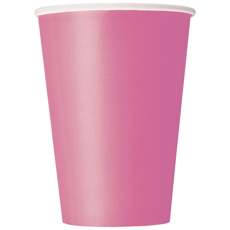 CUP 12OZ HOT PINK