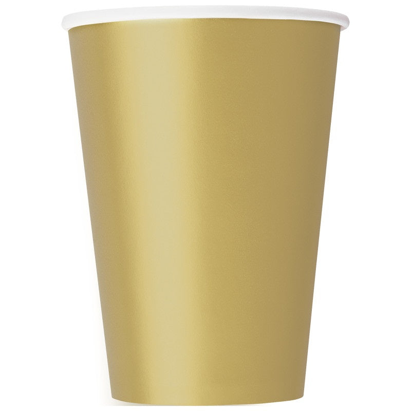 CUP 12OZ GOLD