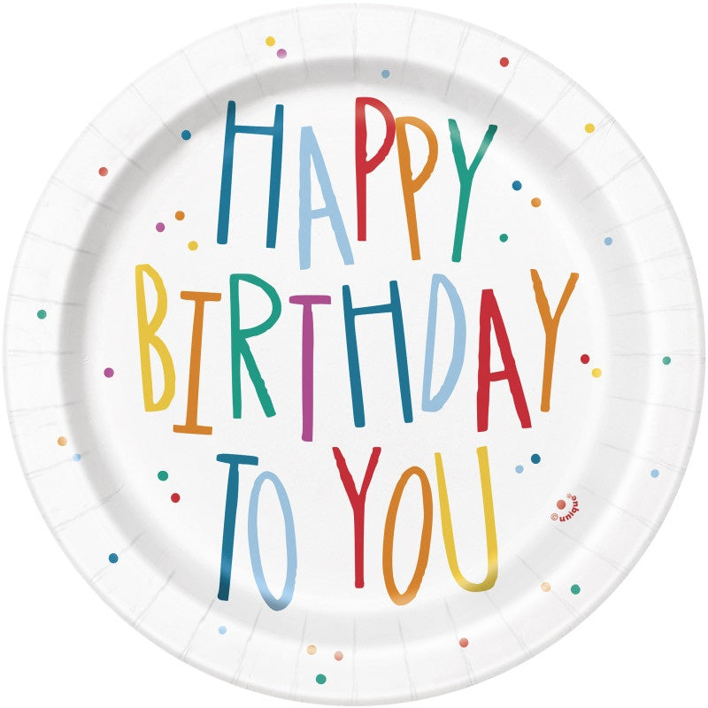 PLATE 7IN BDAY NAYHEM