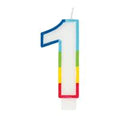 CANDLE RAINBOW NUMBER 1