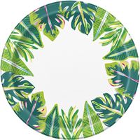 PLATE 9IN TROPICAL LEAVES
