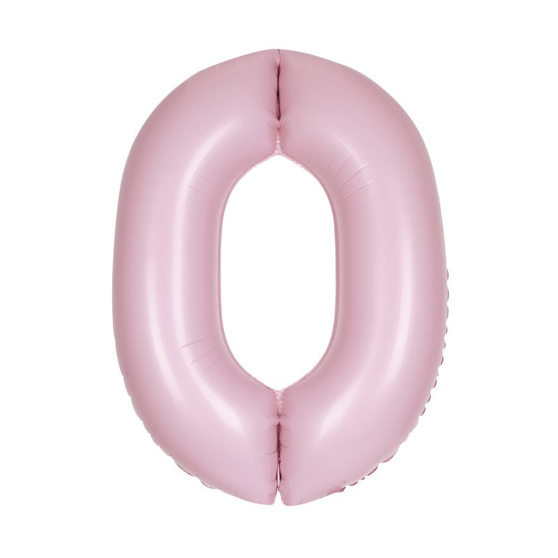 BALLOON FOIL 34IN MAT PINK 0