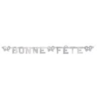 BANNER  BONNE FETE SILVER