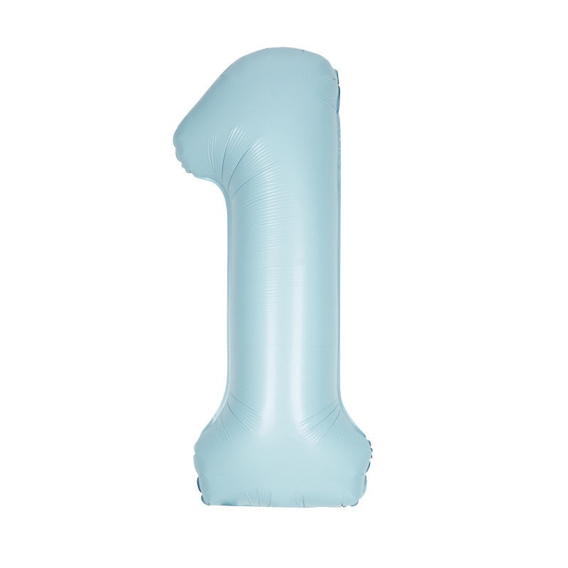 BALLOON FOIL 34IN MAT BLUE 1