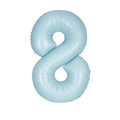 BALLOON FOIL 34IN MAT BLUE 8