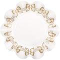 PLATE 10IN BOW GOLD