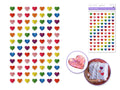 STICKER 3D PUFFY MINI HEART