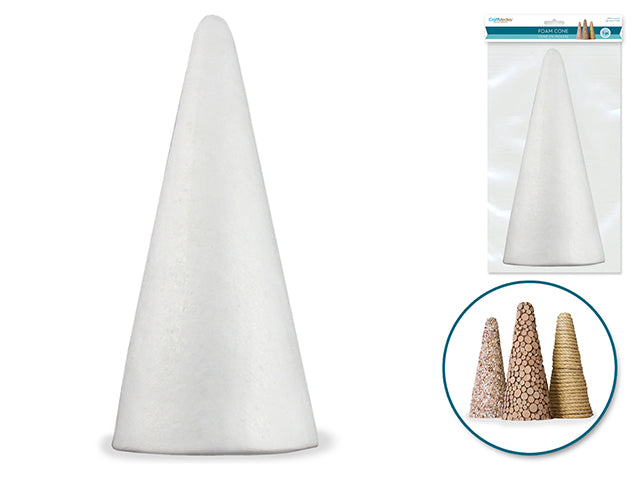 FOAM POLY CONE 12IN
