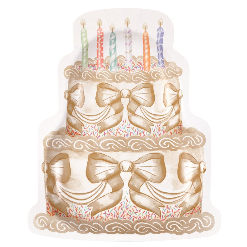 PLATE CAKE TIER SHAPE
