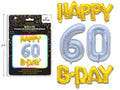 BALLOON FOIL 60 BDAY