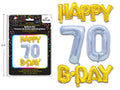 BALLOON FOIL 70 BDAY
