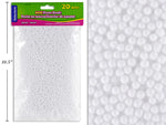 FOAM BEAD 20G MINI WHITE