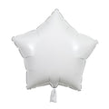 BALLOON FOIL 18IN STAR WHITE