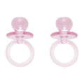 Pacifier 1In Pink Crystal Pav