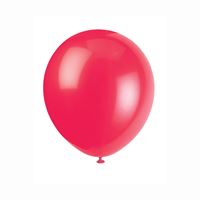 Balloon Ruby Red 12In 10PCS