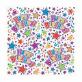 GIFT WRAP BDAY STAR