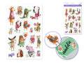 STICKER 3D PUFFY CURIOUS CREAT
