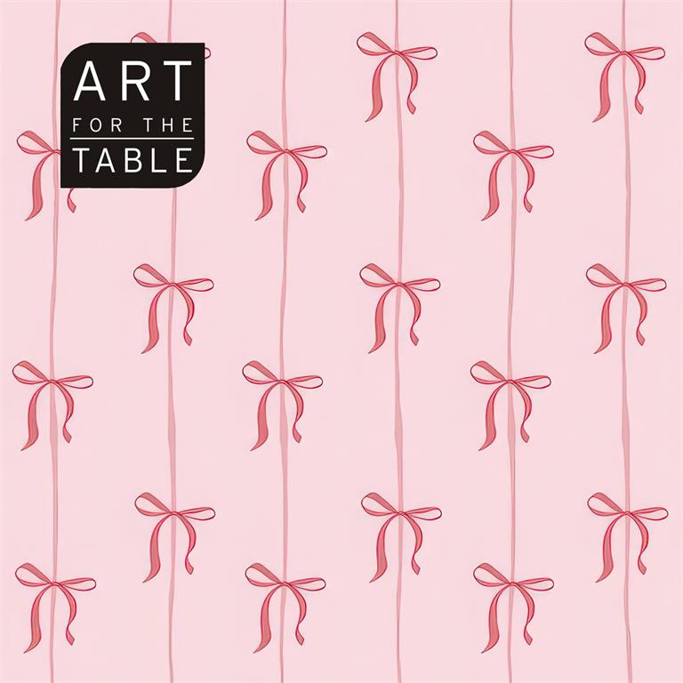 NAPKIN LUNCH PINK RIBBON