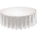 Tablecloth Round 84I CLEAR