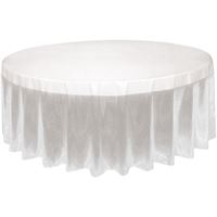 Tablecloth Round 84I CLEAR