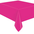 TABLECLOTH 54X108 NEON PINK