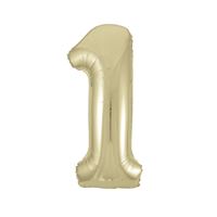 BALLOON FOIL 34IN GOLD 1