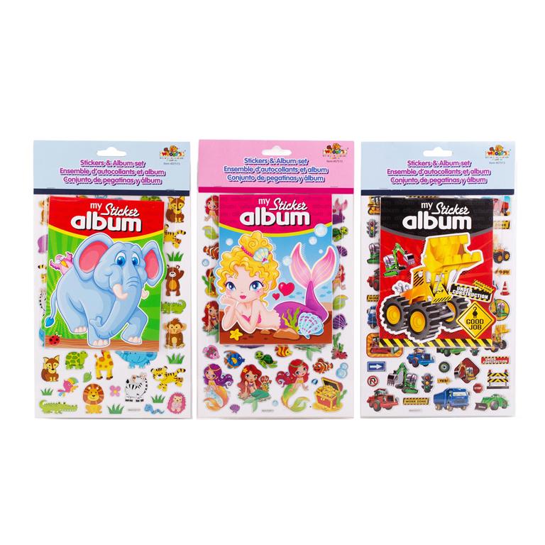 STICKER ALBUM SET