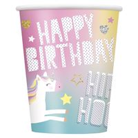 CUP PAPER 9OZX8 UNICORN