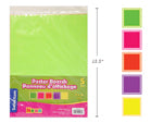 BOARD BRISTLE NEON 11X14IN 5PK