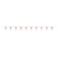 BANNER FLAG 60TH ROSEGOLD