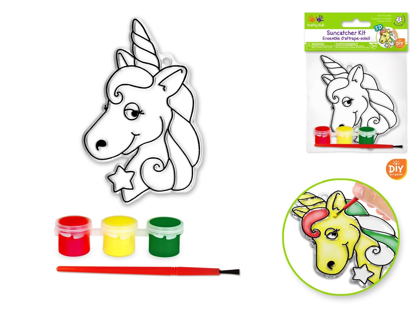 CRAFT SUNCATCHER UNICORN