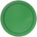 PLATE PAPER 7IN 20PC EM GREEN