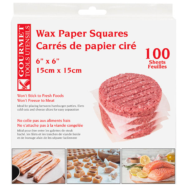 WAXED PAPER 100 SHEET BURGER