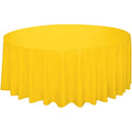TABLECLOTH 84IN YELLOW