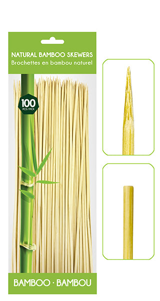 SKEWER BROCHETTE 100PCS 20CM