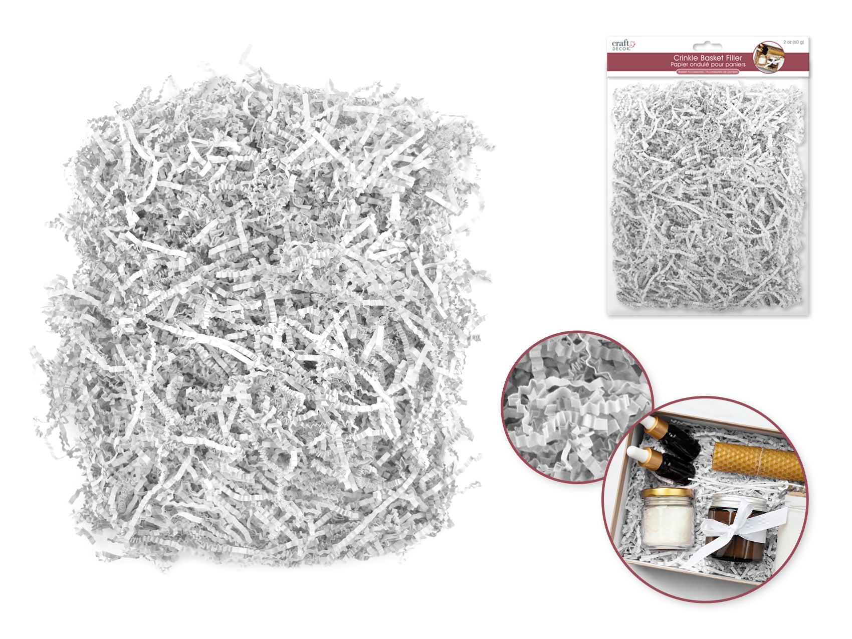GRASS FILLER PAPER WHITE 1.5OZ