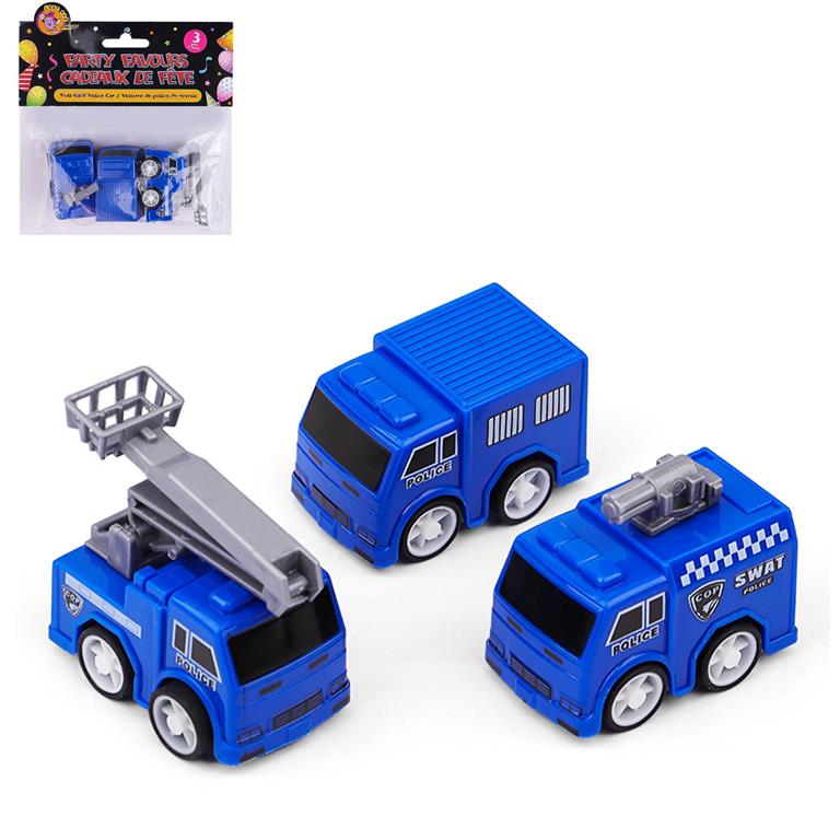 CAR POLICE 3PC