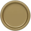 PLATE PAPER 7IN 20PC GOLD