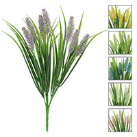 FLOWER 15IN GRASS BUSH W/HEAT